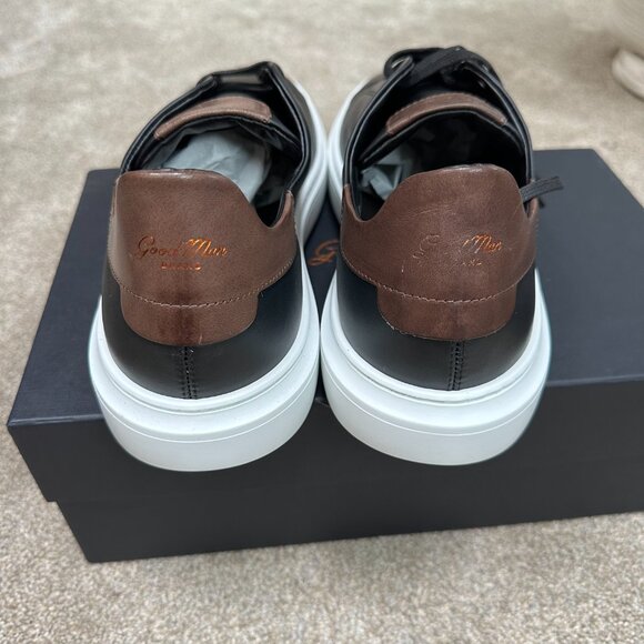 GOOD MAN BRAND Legend London Sneaker NEW NIB G97L-11 black Dark Vachetta SZ 11.5 - Picture 6 of 16